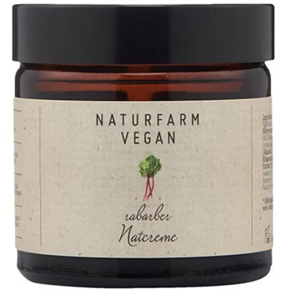 Naturfarm Nachtcrème Rabarber (60 ml)