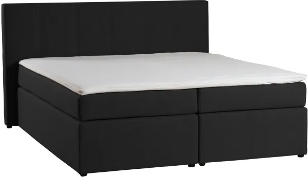 Monika luxe handgemaakte continentale boxspring, 7 zones 180x200 Medium (onder 80 kg) Medium Beige